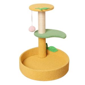 Arbre-a-chat-pas-cher-design-petale-de-fleur