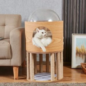 Petit-arbre-a-chat-design-dome-maisonnette